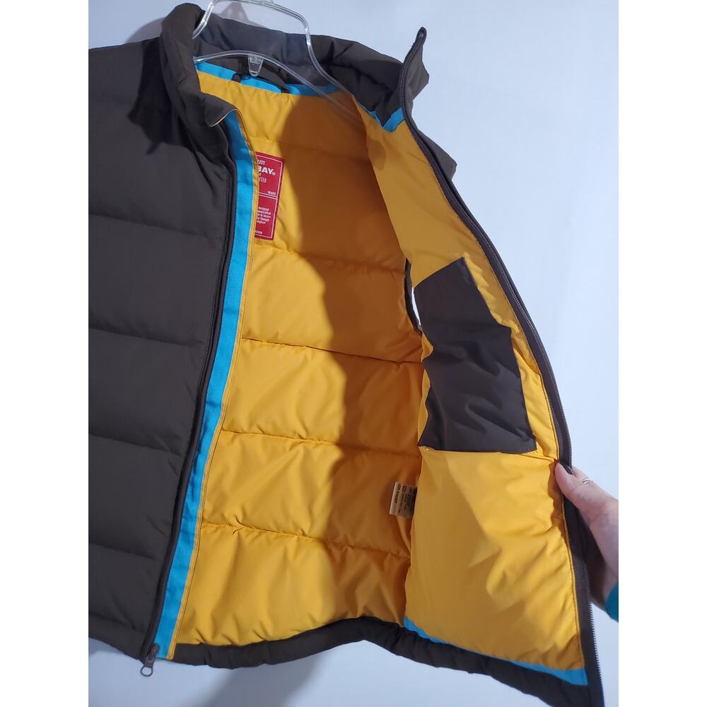 Unionbay Vintage Y2K Down Puffer Vest Size Unisex Big Kids L Womens XS/S Brown - Picture 5 of 10